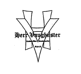 HV HERR VAUGHNSTER CARBON FIBER SNOWBOARDS U.S.A. logo