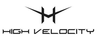 HV HIGH VELOCITY logo