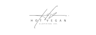 HV. HOT VEGAN CLOTHING CO. logo