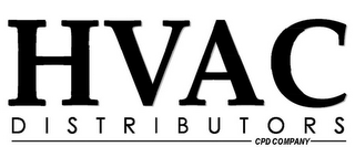 HVAC DISTRIBUTORS CPD COMPANY logo