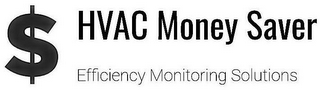 $ HVAC MONEY SAVER EFFICIENCY MONITORING SOLUTIONS logo