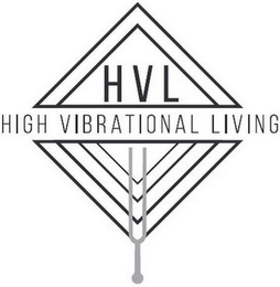 HVL HIGH VIBRATIONAL LIVING logo