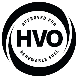 HVO APPROVED FOR RENEWABLE FUEL logo