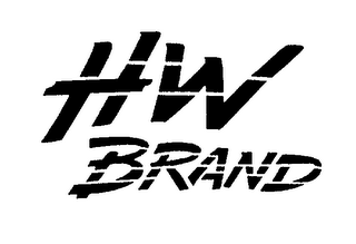 HW BRAND logo
