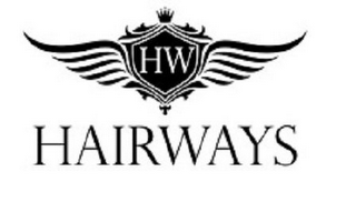 HW HAIRWAYS logo
