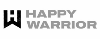 HW HAPPY WARRIOR logo