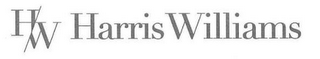 H/W HARRIS WILLIAMS logo