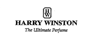 HW HARRY WINSTON THE ULTIMATE PERFUME logo