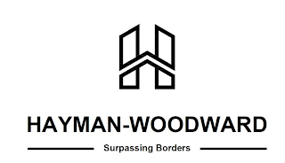HW HAYMAN-WOODWARD SURPASSING BORDERS logo
