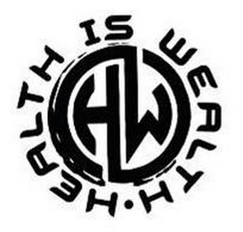 HW ·HEALTH IS WEALTH logo