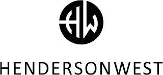HW HENDERSON WEST logo
