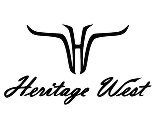 HW HERITAGE WEST logo
