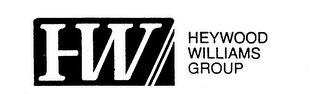 HW HEYWOOD WILLIAMS GROUP logo