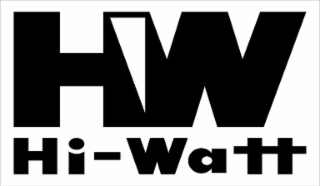 HW HI-WATT logo