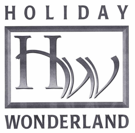 HW HOLIDAY WONDERLAND logo