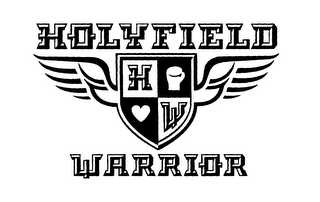 HW HOLYFIELD WARRIOR logo