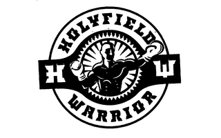 HW HOLYFIELD WARRIOR logo