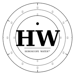 HW HOROSCOPE WATER logo