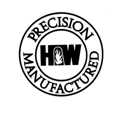 HW PRECISION MANUFACTURED logo