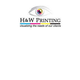H&W PRINTING VISUALIZING THE NEEDS OF OUR CLIENTS