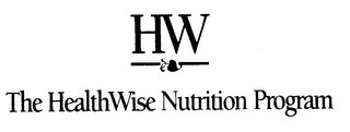 HW THE HEALTHWISE NUTRITION PROGRAM logo
