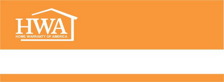 HWA HOME WARRANTY OF AMERICA logo