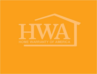 HWA HOME WARRANTY OF AMERICA logo