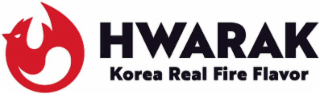 HWARAK KOREA REAL FIRE FLAVOR logo