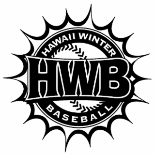 HWB HAWAII WINTER BASEBALL logo
