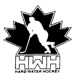 HWH HARD WATER HOCKEY logo