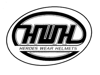 HWH HEROES WEAR HELMETS logo