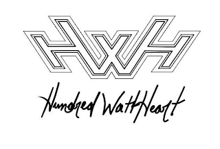HWH HUNDRED WATT HEART logo