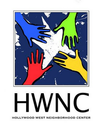 HWNC HOLLYWOOD WEST NEIGHBORHOOD CENTER logo