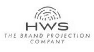 HWS THE BRAND PROJECTION COMPANY logo