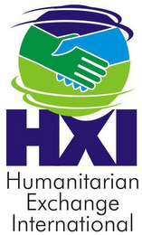 HXI HUMANITARIAN EXCHANGE INTERNATIONAL logo