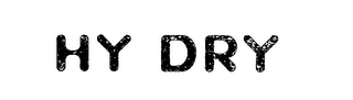 HY DRY logo