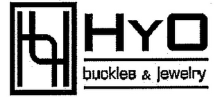 HY H Y O BUCKLES & JEWELRY logo