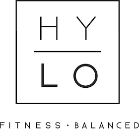 HY LO FITNESS · BALANCED logo
