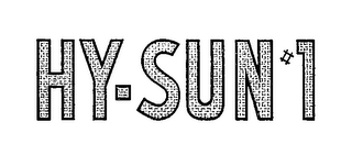 HY-SUN #1 logo