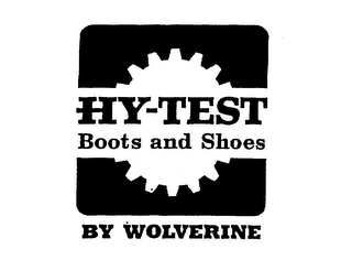 HY-TEST BOOTS AND SHOES BY WOLVERINE logo