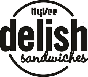 HY-VEE DELISH SANDWICHES logo