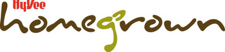 HY-VEE HOMEGROWN logo
