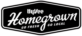 HY-VEE HOMEGROWN GO FRESH GO LOCAL logo