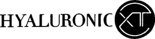 HYALURONIC XT logo