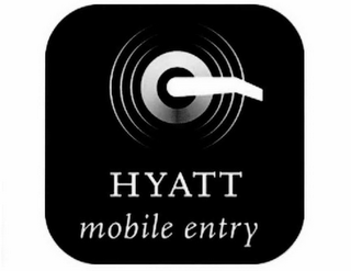 HYATT MOBILE ENTRY logo