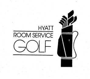 HYATT ROOM SERVICE GOLF logo