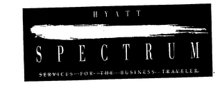 HYATT SPECTRUM SERVICES FOR THE BUSINESS TRAVELER logo