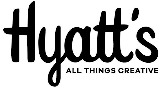 HYATT'S ALL THINGS CREATIVE logo