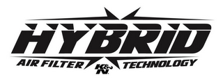 HYBRID AIR FILTER K&N TECHNOLOGY logo