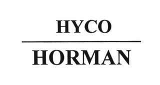 HYCO HORMAN logo